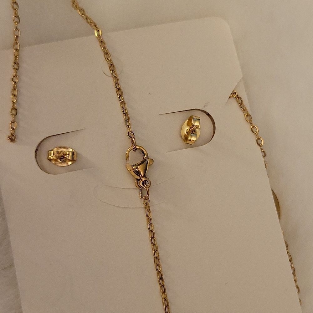 Cute Bird Stainless Steel Jewelry Set - Picture 3 of 4